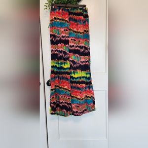 Nwot copper key bell bottom lounge pants size Large. They fit more like a medium